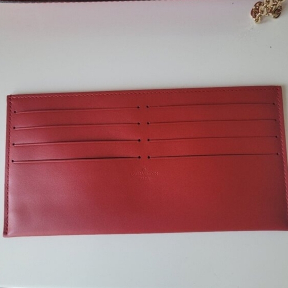 Louis Vuitton Red Felicie Pochette Bag - Picture 15 of 15